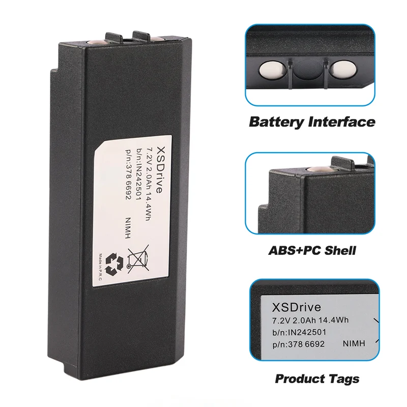 Control Battery Replacement For Hiab HIA7220 AMH0627 AX-HI6692