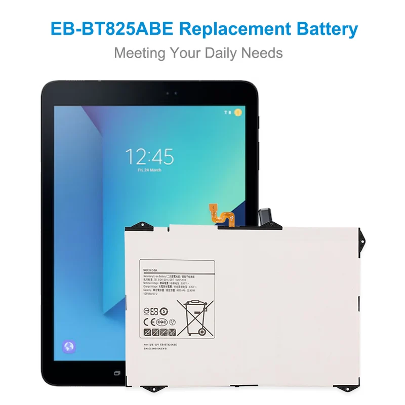EB-BT825ABE Replacement Battery For Samsung Galaxy Tab S3 SM-T820 SM-T825 SM-T827V