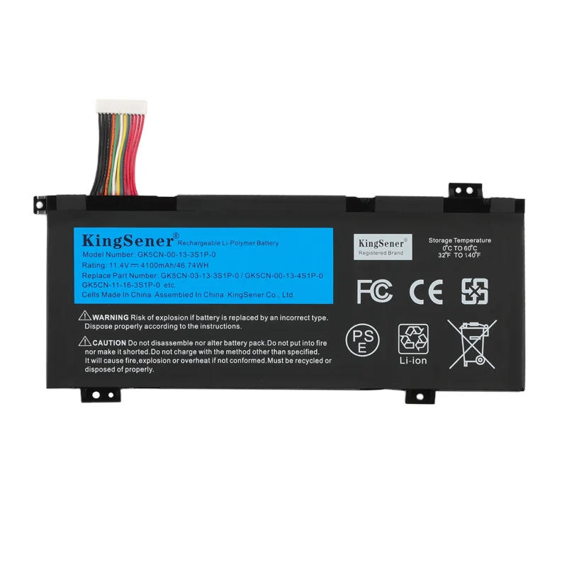 TONGFANG GK6Z5CN Laptop Battery Replacement-Compatible GK5CN-00-13-3S1P-0