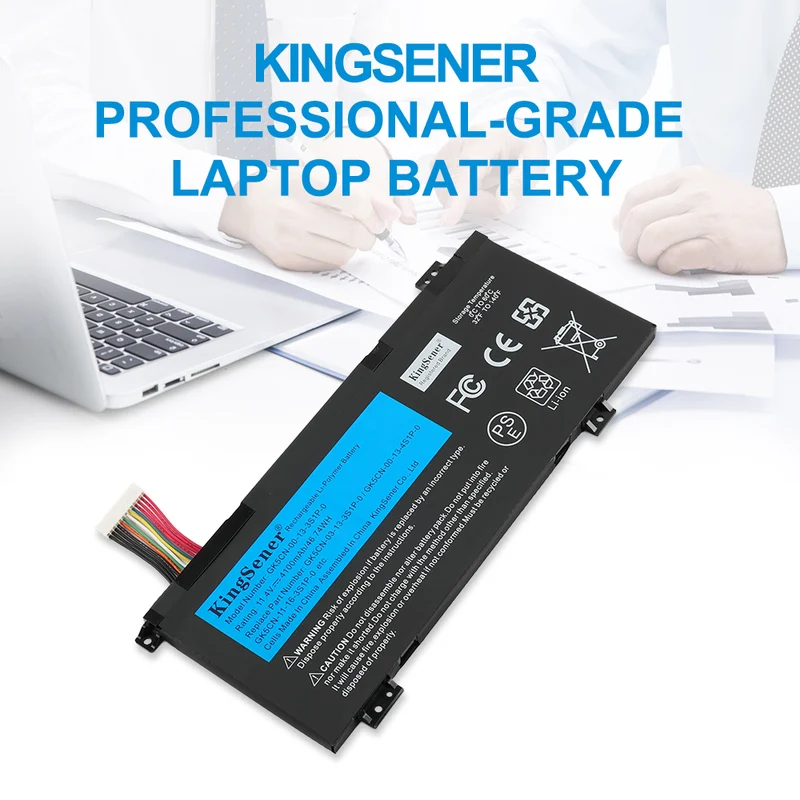 MACHENIKE T90 Plus-TB Laptop Battery Replacement-Compatible GK5CN-00-13-3S1P-0