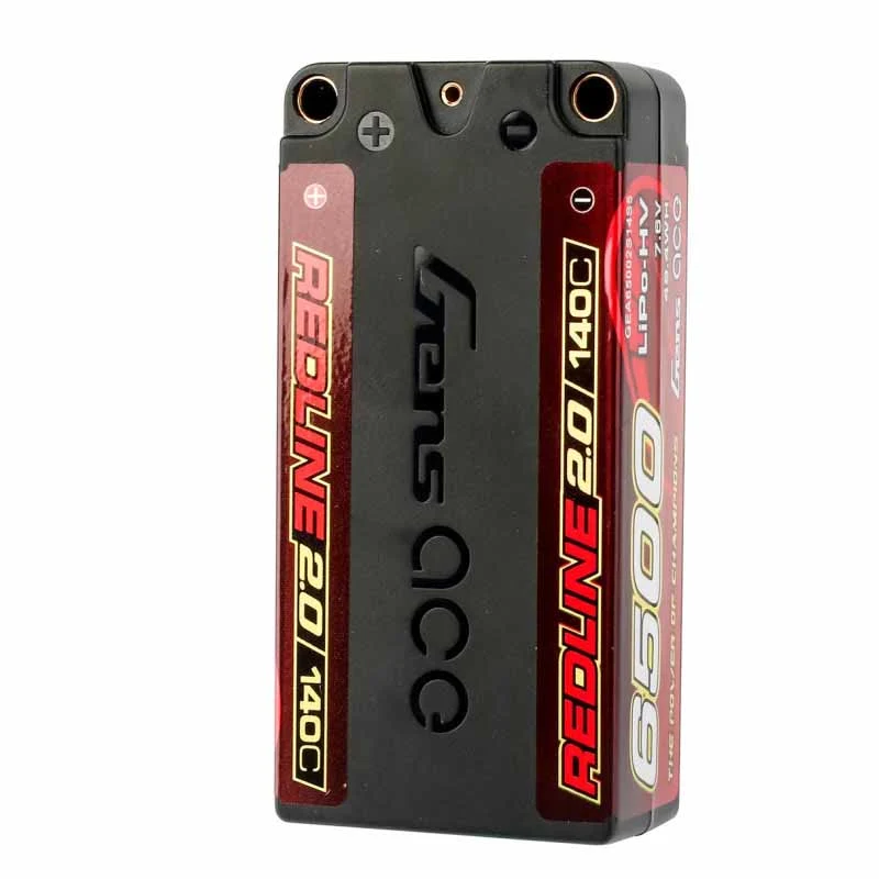 Gens Ace Redline 2.0 Hv Accu lipo Shorty 7.6v 6500mah 140C 2S1P
