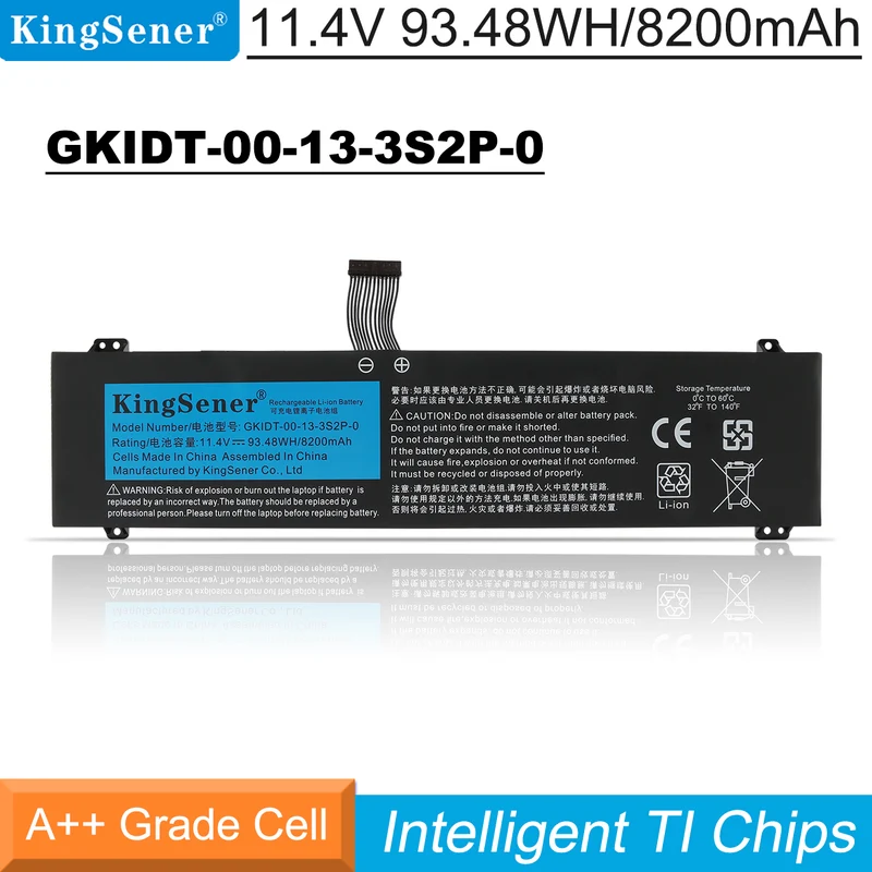 GKIDT-00-13-3S2P-0 Laptop Battery For XPG Xenia 15 For Schenker XMG Fusion 15 XFU15L19 Series GKIDT-03-17-3S2P-0 3ICP6/62/69-2