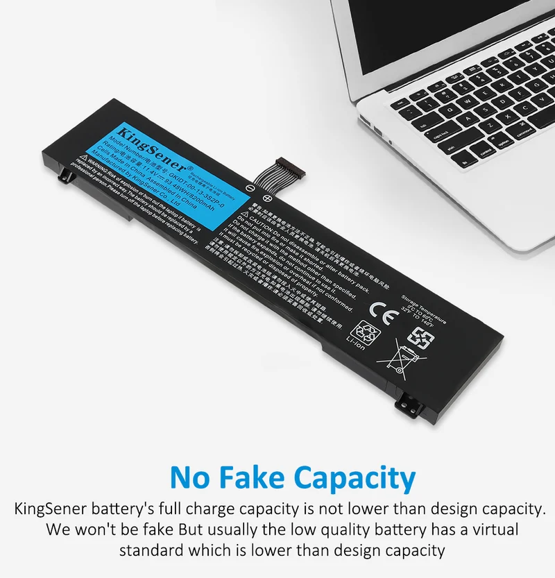 GKIDT-00-13-3S2P-0 Laptop Battery For XPG Xenia 15 For Schenker XMG Fusion 15 XFU15L19 Series GKIDT-03-17-3S2P-0 3ICP6/62/69-2