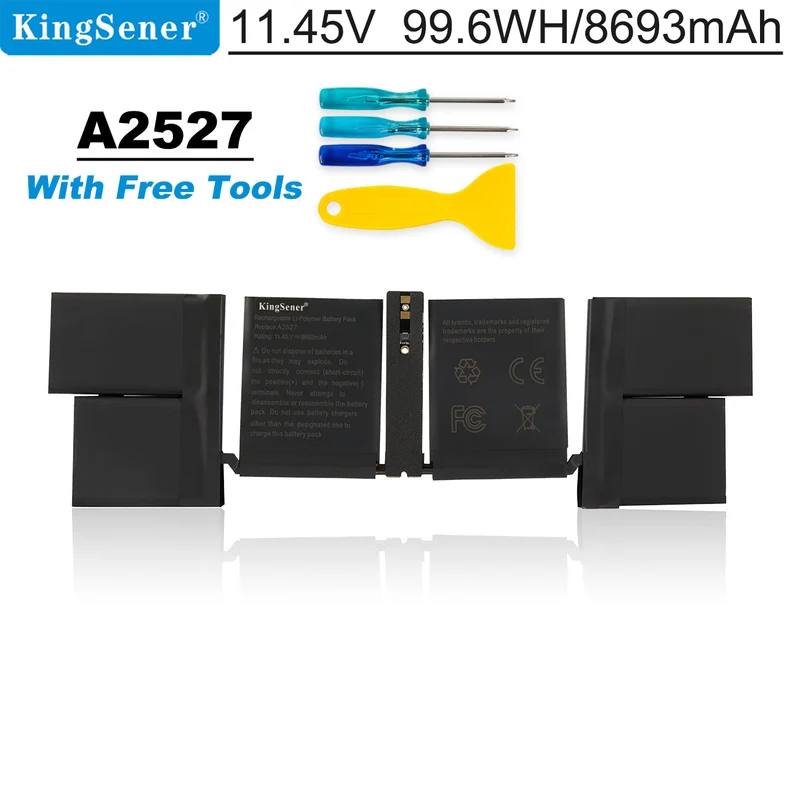 A2527 Battery for MacBook Pro 16 A2485 Late 2021 - 99.6Wh