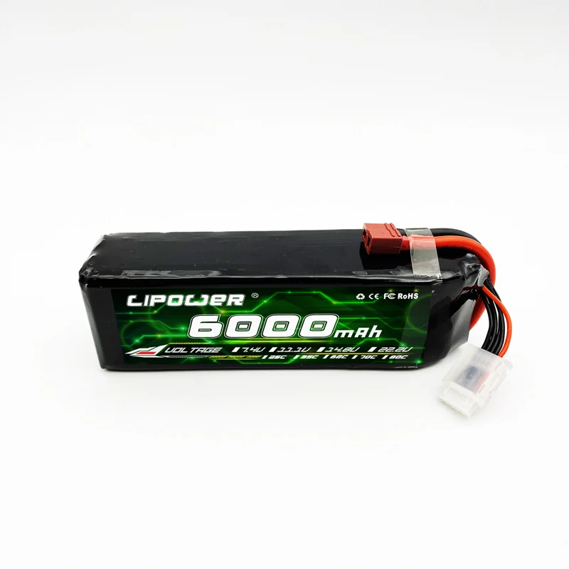 LiPo Battery Pack for Model Aircraft Drone 6000mAh