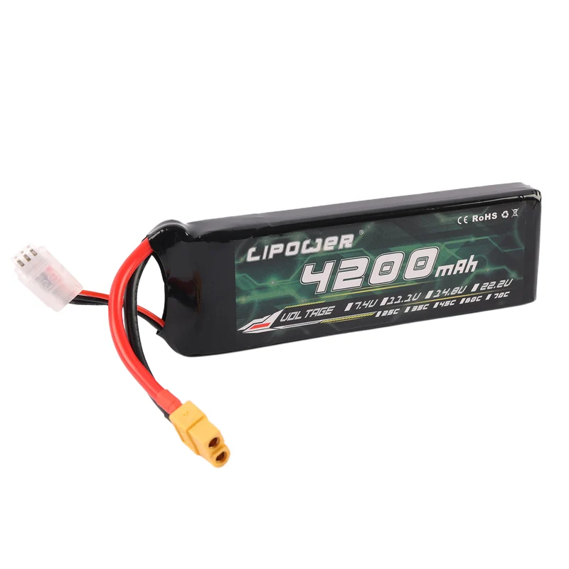 4200mAh Replacement Lipo Batteries For RC airplanes 35C 14.8V XT60 Plug