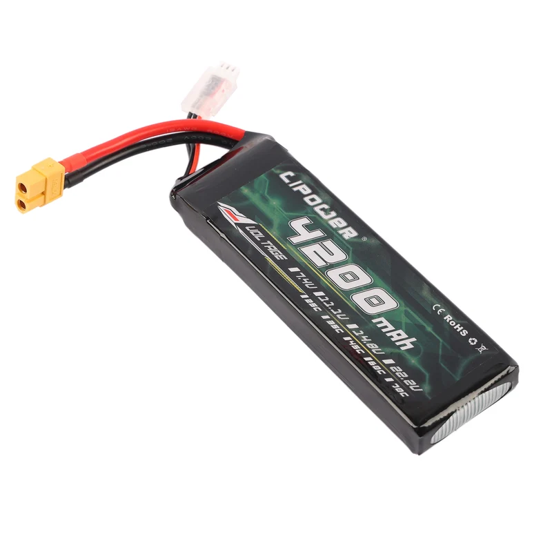 4200mAh Replacement Lipo Batteries For RC airplanes 35C 14.8V XT60 Plug