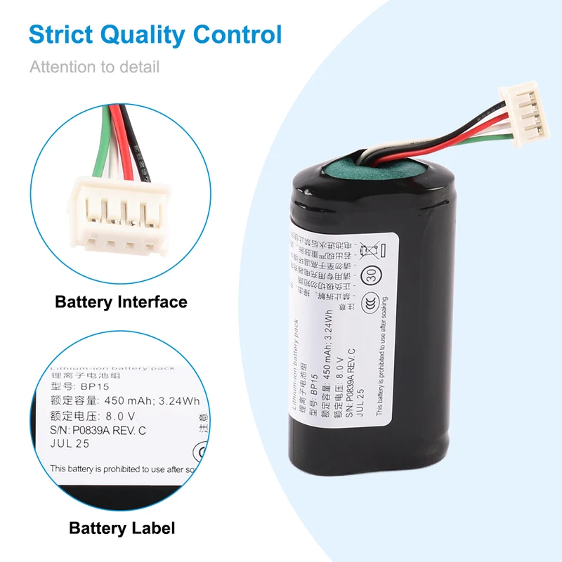 BP15 31450445 Battery for Volvo S60/S90/V60/V90/XC40 Gateway Module