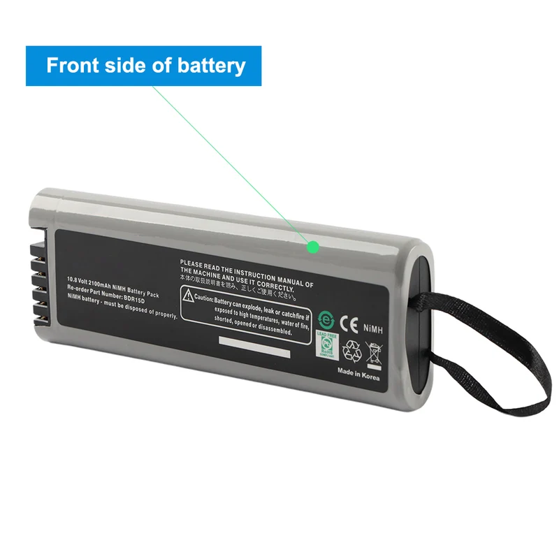 BDR15D Battery for Yokogawa OTDR AQ7275 AQ7275 2100mAh / 22.68Wh