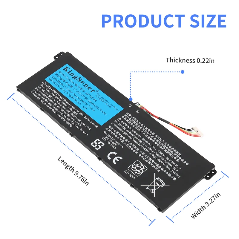 AP18C8K Laptop Battery Replacement for Acer Aspire 5 A514-54 A514-54G | US Stock