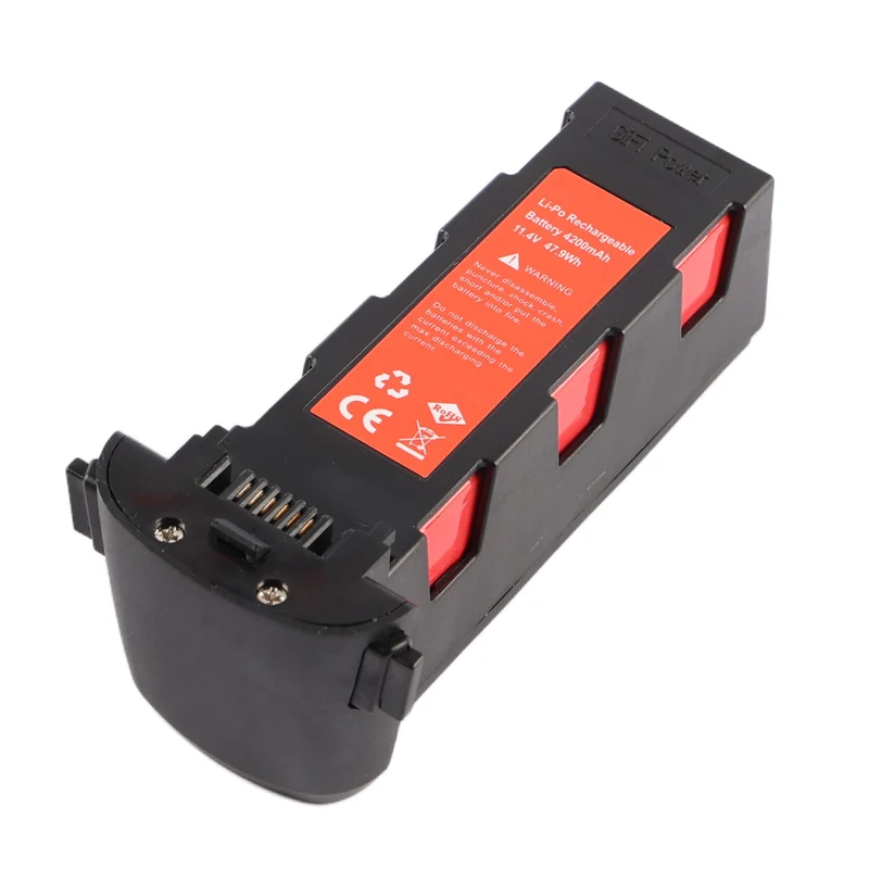 Max Power 11.4V 4200mAh Lipo Battery for Hubsan Zino H117S GPS RC Drone Flight Battery