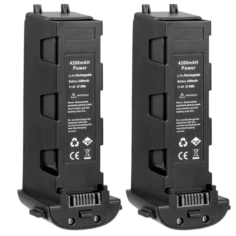 Max Power 11.4V 4200mAh Lipo Battery for Hubsan Zino H117S GPS RC Drone Flight Battery