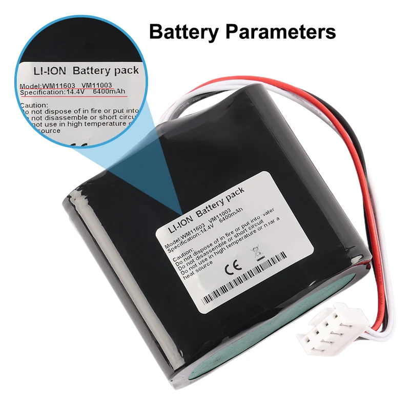WM11603 Replacement Battery For Weinmann Atmos 319.0031.0.