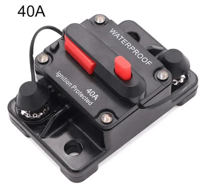 Disjoncteur étanche 40A 12-48V DC IP67