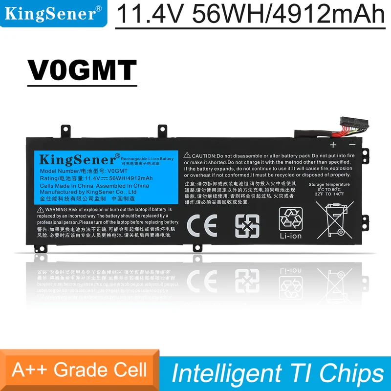 V0GMT Battery for Dell G7 17 7700 Inspiron Vostro 15
