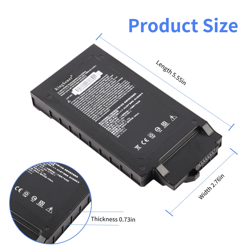 BP-S410-Main-32/2040S Laptop Battery for Getac S410 Semi-Rugged Notebook — 46.6Wh