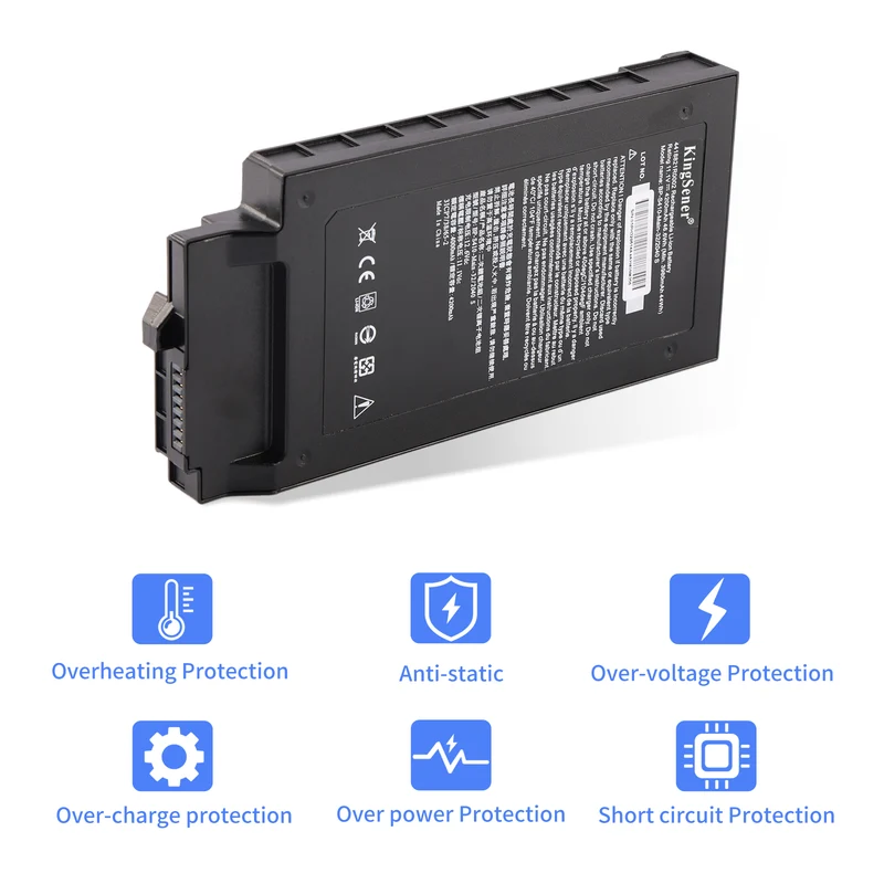 BP-S410-Main-32/2040S Laptop Battery for Getac S410 Semi-Rugged Notebook — 46.6Wh