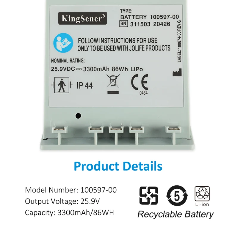 100597-00 Chest Compression Battery for Medtronic Lucas 2 Jolife 86Wh