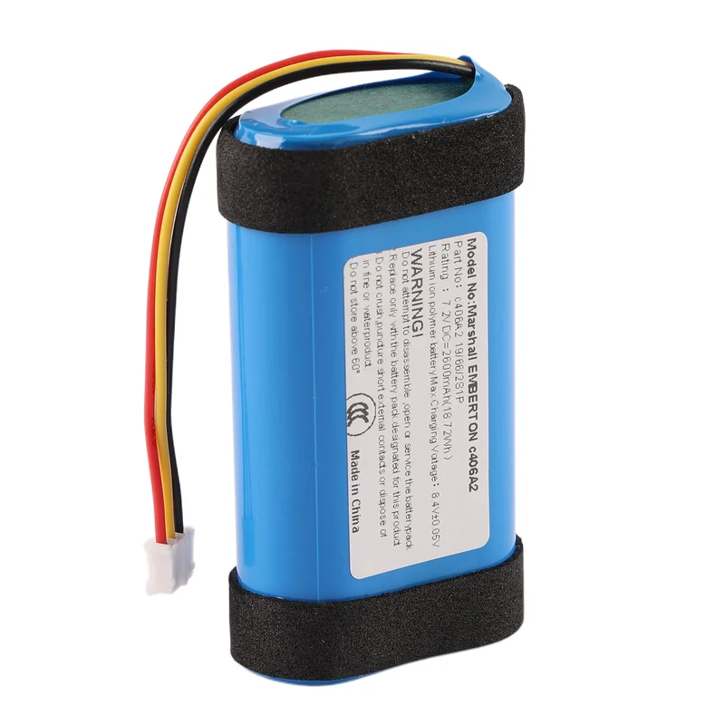 C406A2 C406A2-2 Battery For Marshall Emberton II 2 Bluetooth Speaker 1005696 1001908