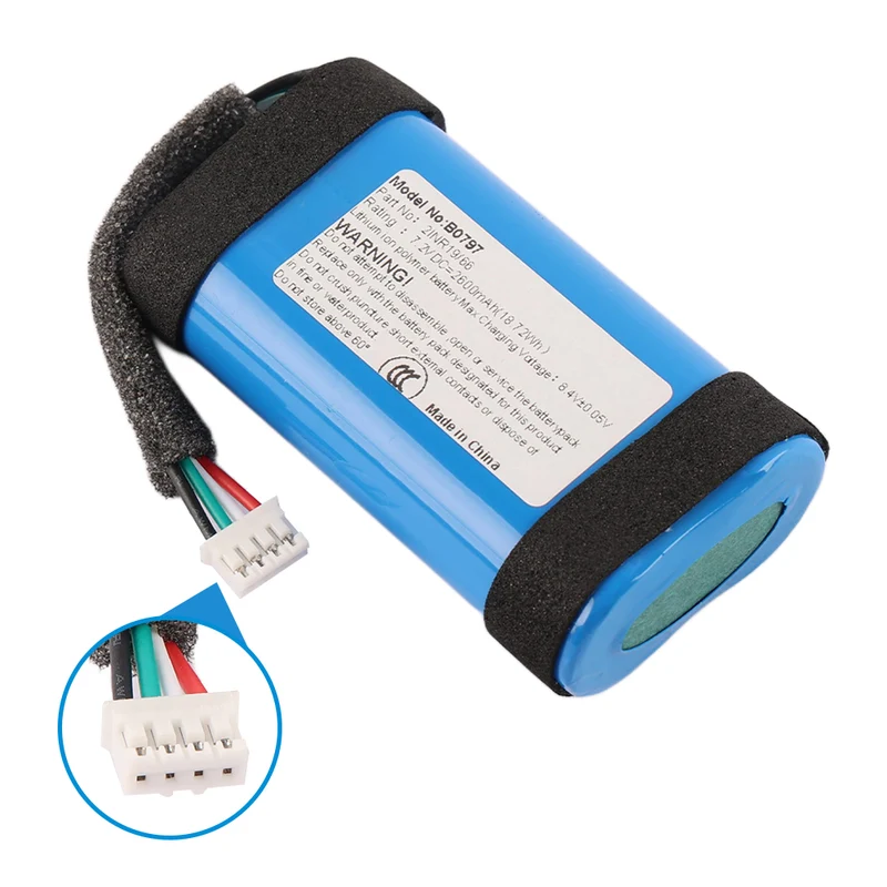 B0797 2600mAh Li-ion Battery For Marshall Emberton III 3 Speaker Replacement