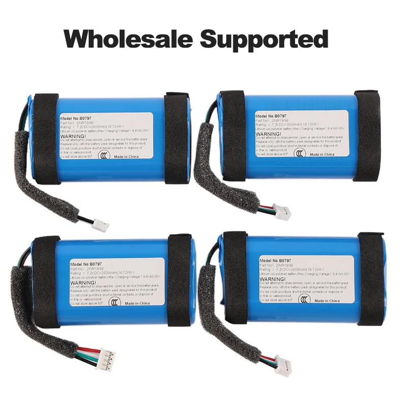 B0797 2600mAh Li-ion Battery For Marshall Emberton III 3 Speaker Replacement