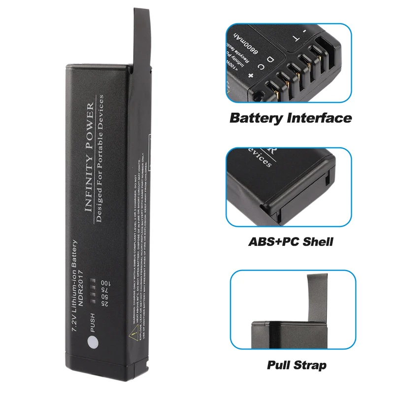 NDR2017 ND2017OL31 Replacement Battery For Olympus Delta DPO-2000 Handheld XRF Analyzer