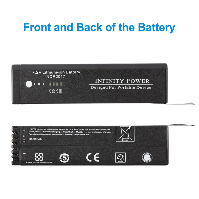 NDR2017 ND2017OL31 Replacement Battery For Olympus Delta DPO-2000 Handheld XRF Analyzer