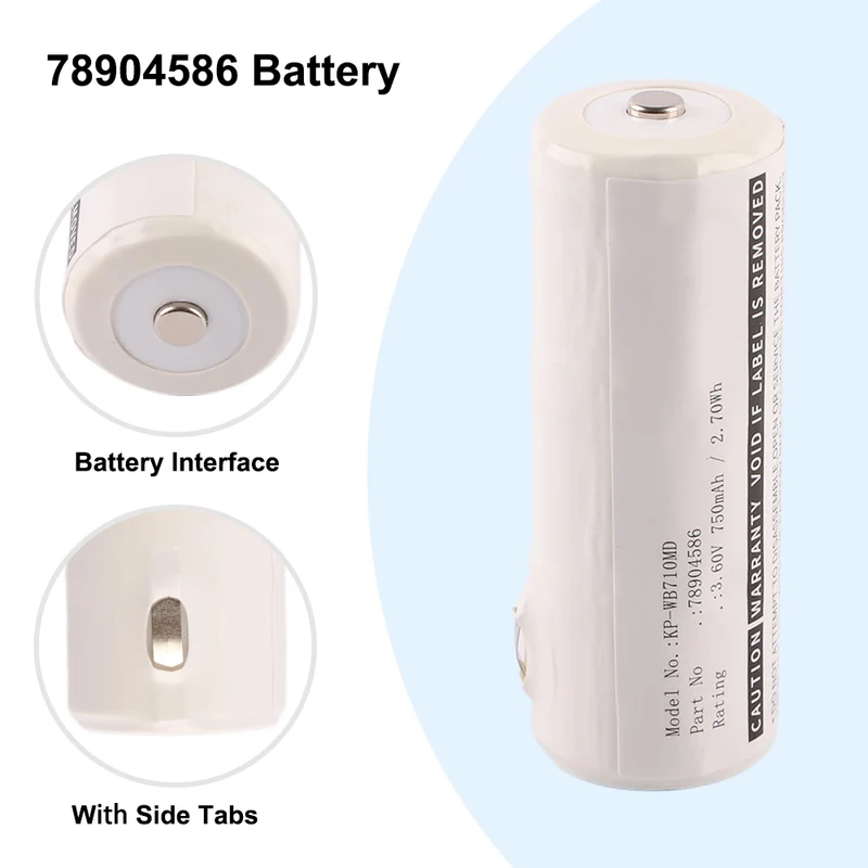 78904586 Replacement Battery For Welch-Allyn Otoscope/Diagnostic Handles 72200 11720