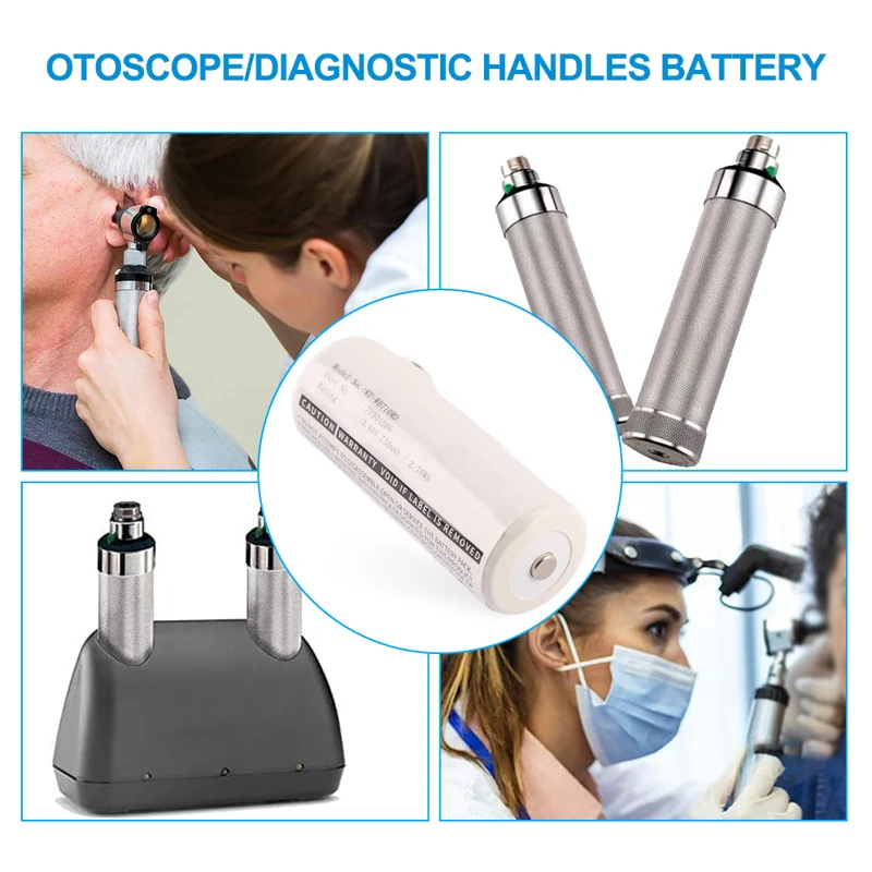 78904586 Replacement Battery For Welch-Allyn Otoscope/Diagnostic Handles 72200 11720