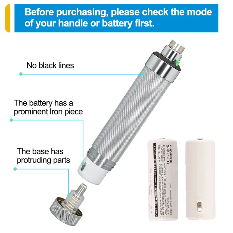 78904586 Replacement Battery For Welch-Allyn Otoscope/Diagnostic Handles 72200 11720