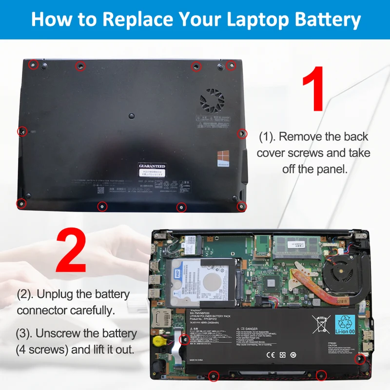 FPCBP372 Laptop Battery For Fujitsu Lifebook U772/E U772/F UH75/K