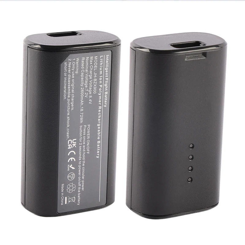 JH-BZX900 Battery For DJI Goggles 2 FPV Goggles V2 2600mAh