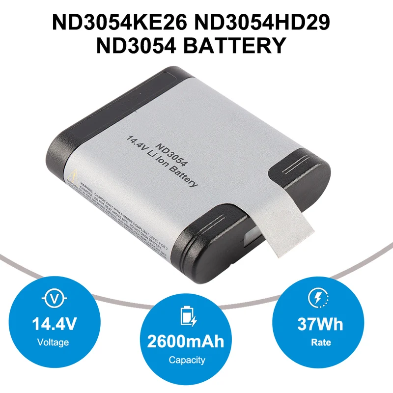 ND3054 Battery for Inspired Energy Industrial 2600mAh