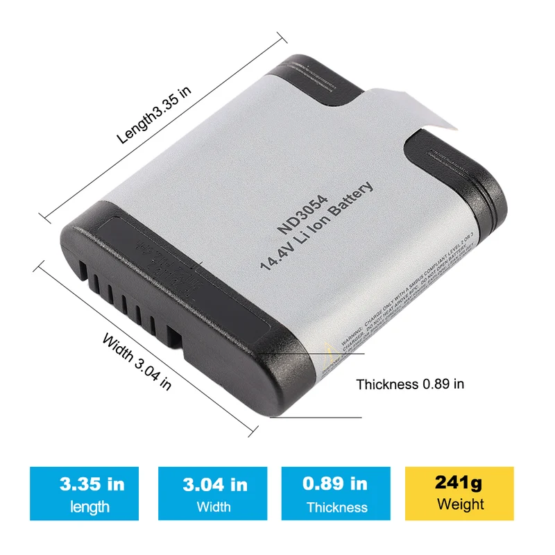 ND3054 Battery for Inspired Energy Industrial 2600mAh
