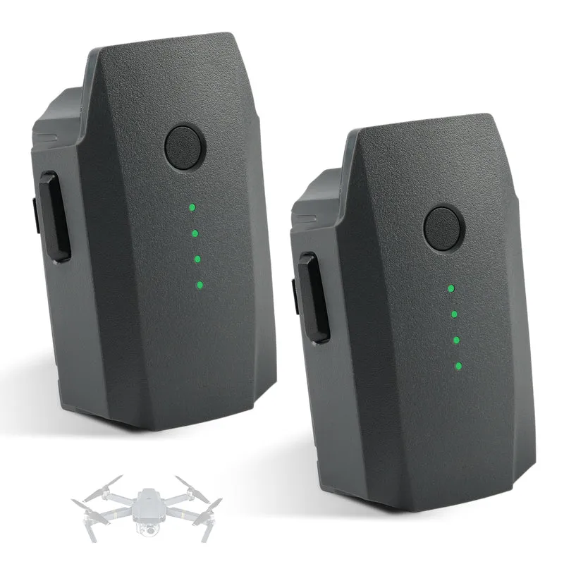 2 Pack Intelligent Flight G-MVP Batteries Replacement for DJI Mavic Pro Platinum