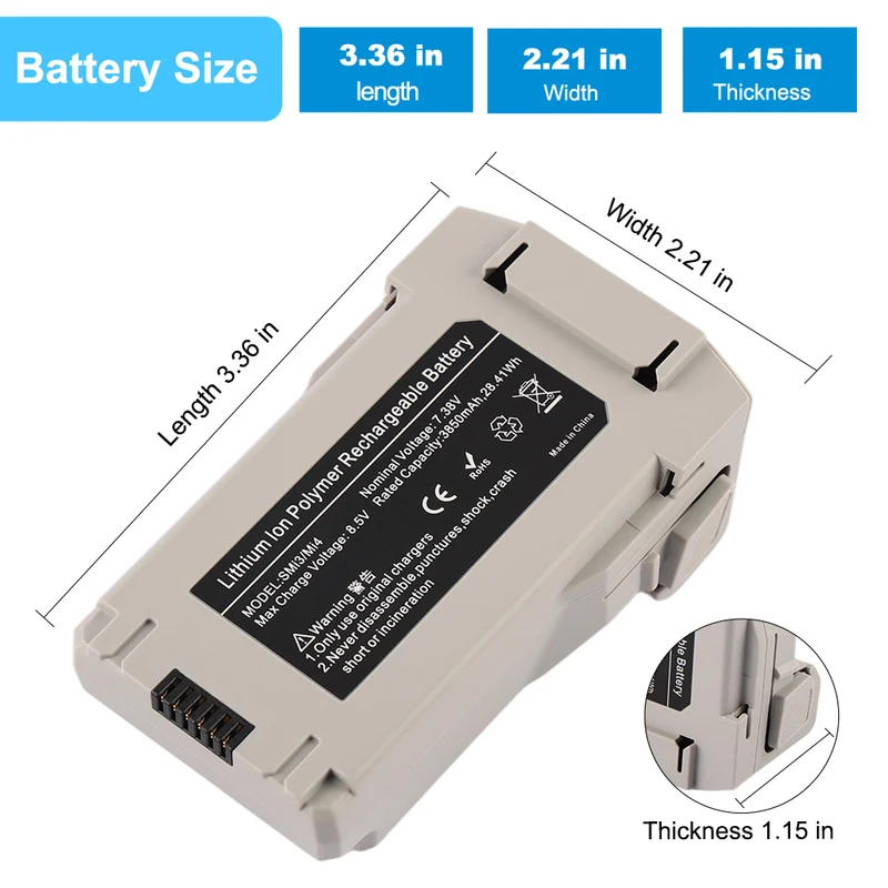 BWX140 Drone Battery For DJI Mini 4 Pro Intelligent Flight Battery