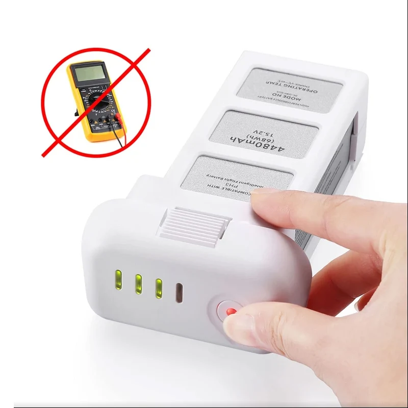 2 Pack Phantom 3 4K Battery For DJI Intelligent Flight Battery
