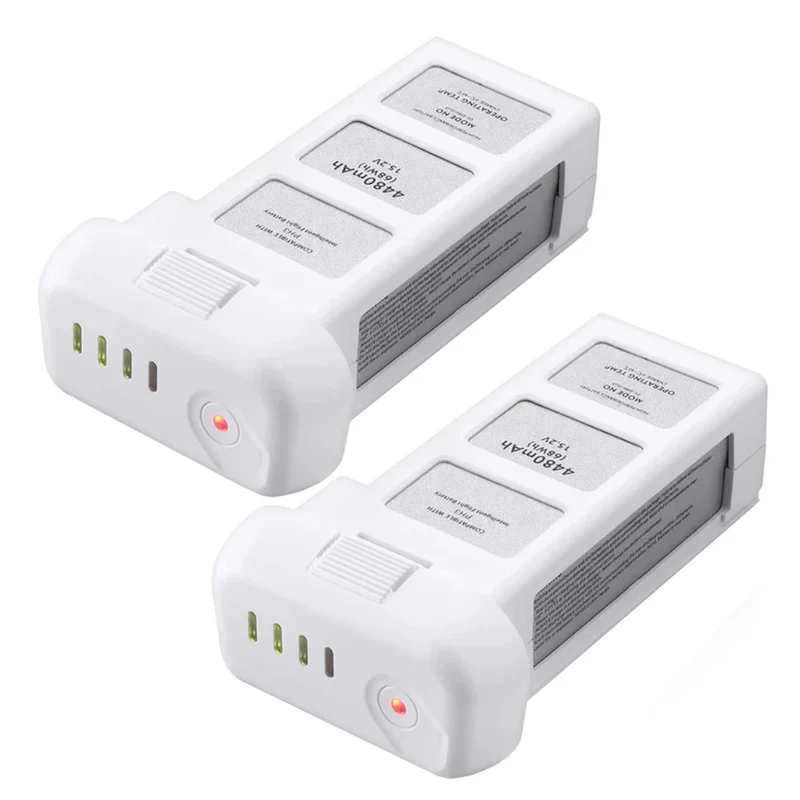 2 Pack Phantom 3 4K Battery For DJI Intelligent Flight Battery