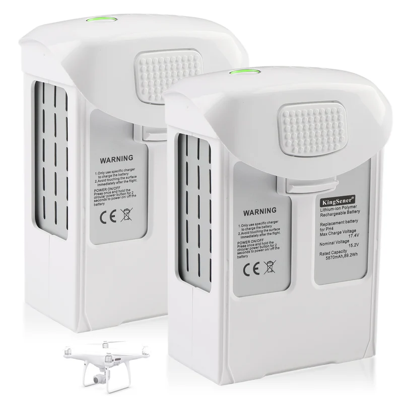 2 PCS DJI Intelligent Flight Battery For DJI For DJI Phantom 4 Pro V2.0