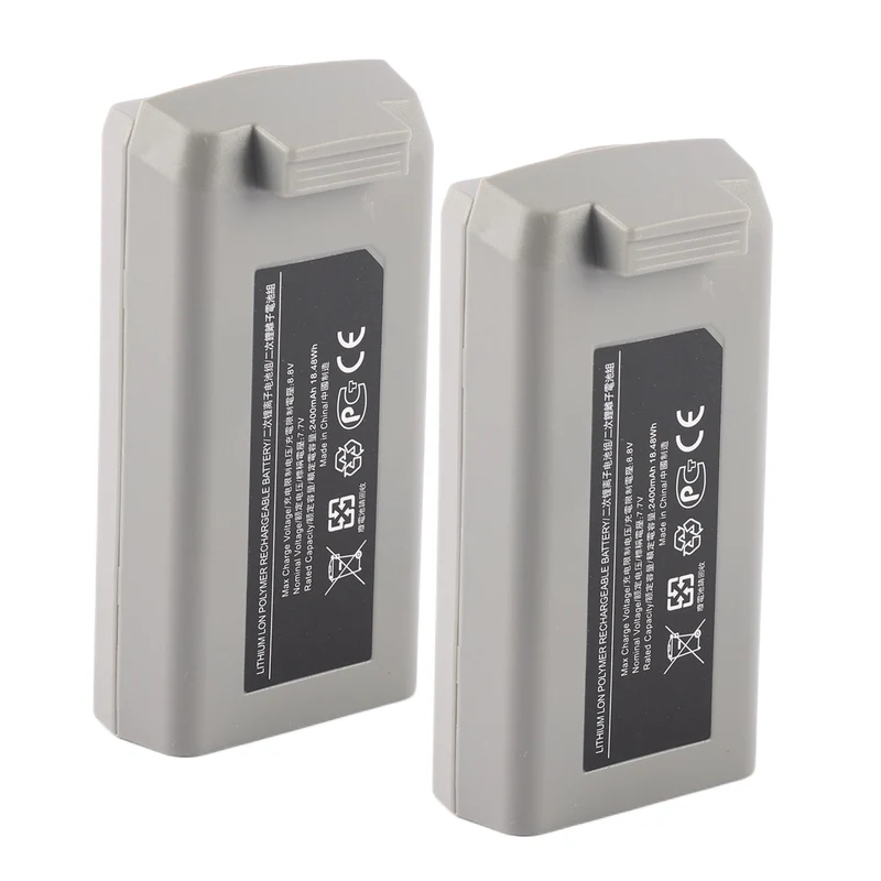 2 PCS DJI Intelligent Flight Battery For DJI Mini 4K Drone 18.48Wh