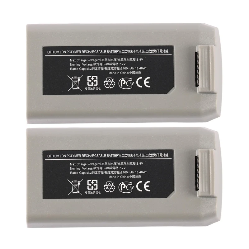 2 PCS BWX161 Replacement Battery For DJI Mini 2 SE Drone 2250mAh
