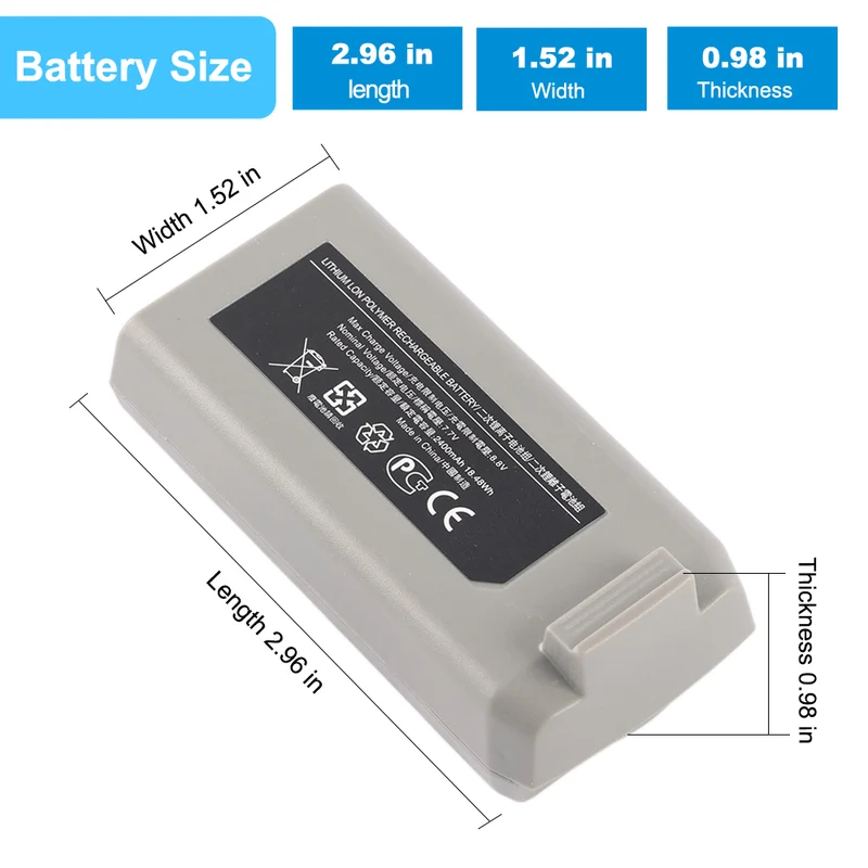 BWX161-2250 Drone Battery For DJI Mini 2 Intelligent Flight Battery