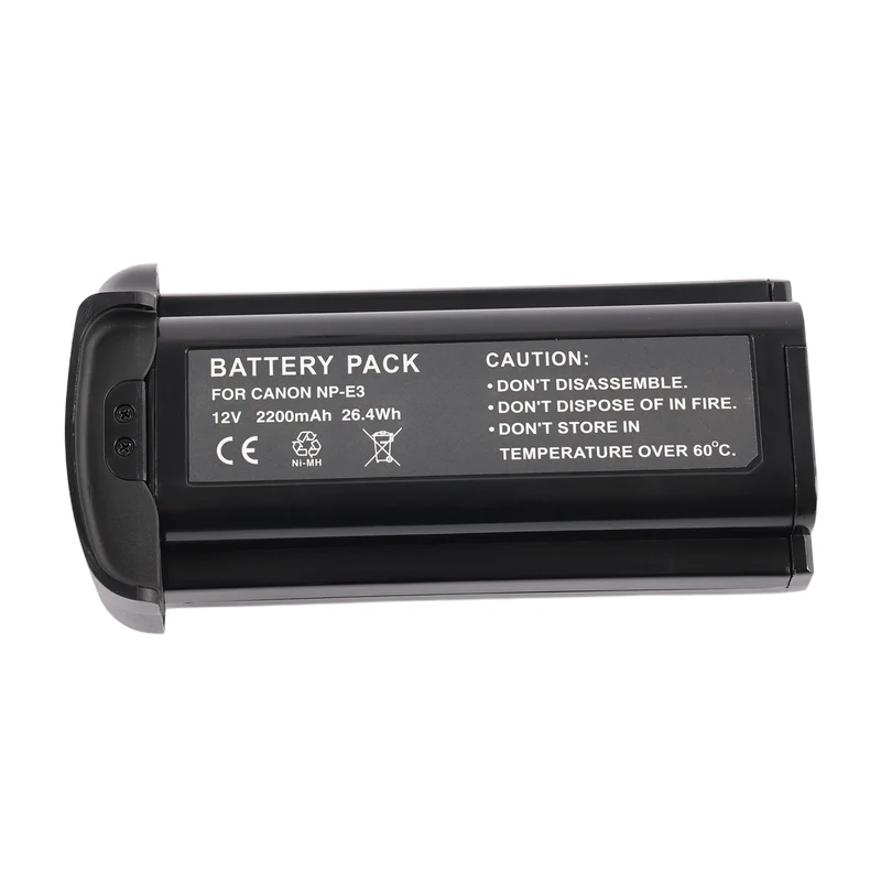 Replacement For NP-E3 Ni-MH Battery Compatible Canon EOS 1D EOS 1D MarkII EOS 1D MarkII N EOS 1DS EOS 1DS MarkII Camera