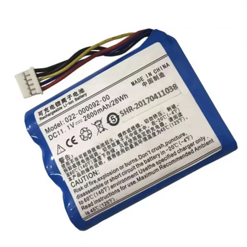 022-000092-00 Replacement Battery For Comen H3 ECG Monitor 2600mAh 11.1V