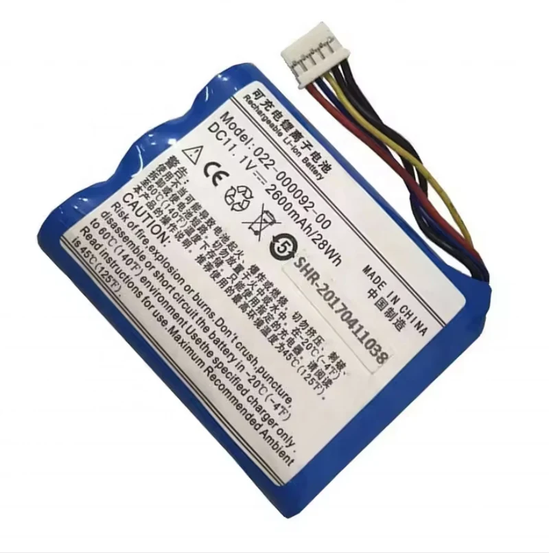 022-000092-00 Replacement Battery For Comen H3 ECG Monitor 2600mAh 11.1V