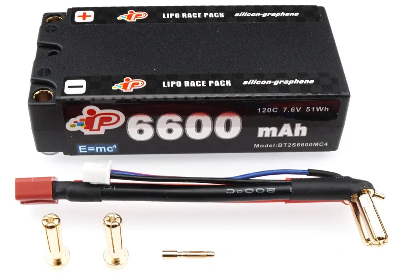 Intellect Accu lipo Shorty Graphene MC4 HV 7.6v 6600mah 120C IP-BT2S6600MC4