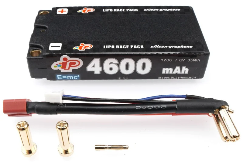 Intellect Accu lipo Shorty Graphene MC4 HV 7.6v 4600mah 120C IP-BL2S4600MC4