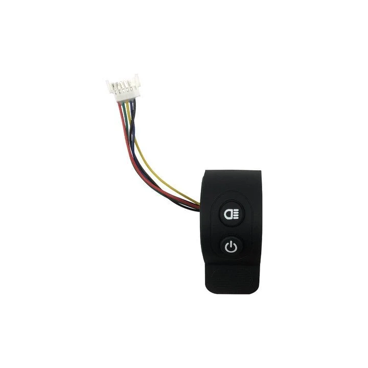 Accélérateur Bouton On/Off + Lumières Pour Trottinette Électrique