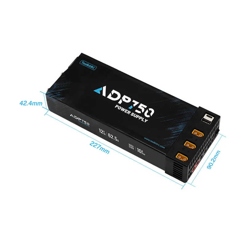 ToolkitRC Alimentation 12V ADP750 750W 62A TK24300