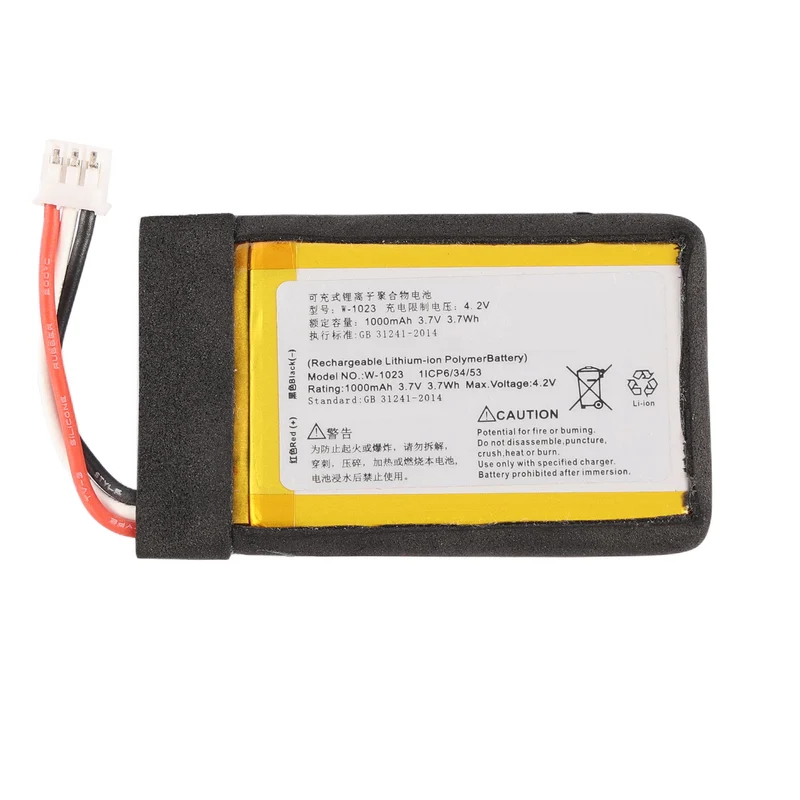 W-1023 Replacement Battery For Tmall Genie Kids Smart Speaker TG A1
